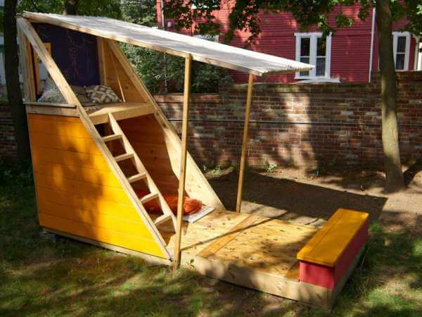 Une petite simple cabine