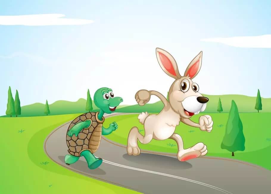 Tortue vs lapin-min