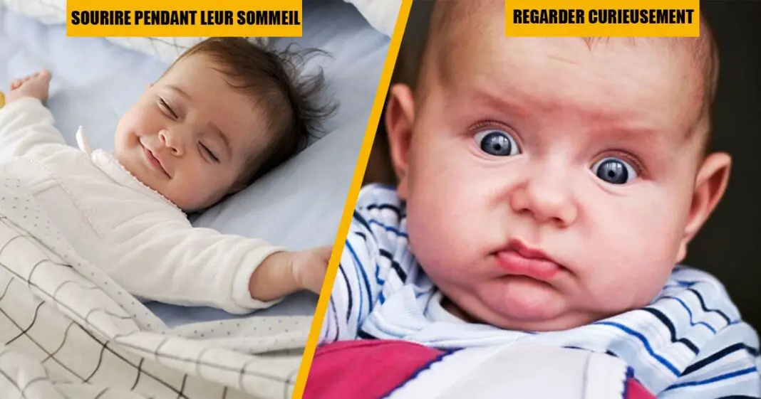 5 choses amusantes que les bébés font-min